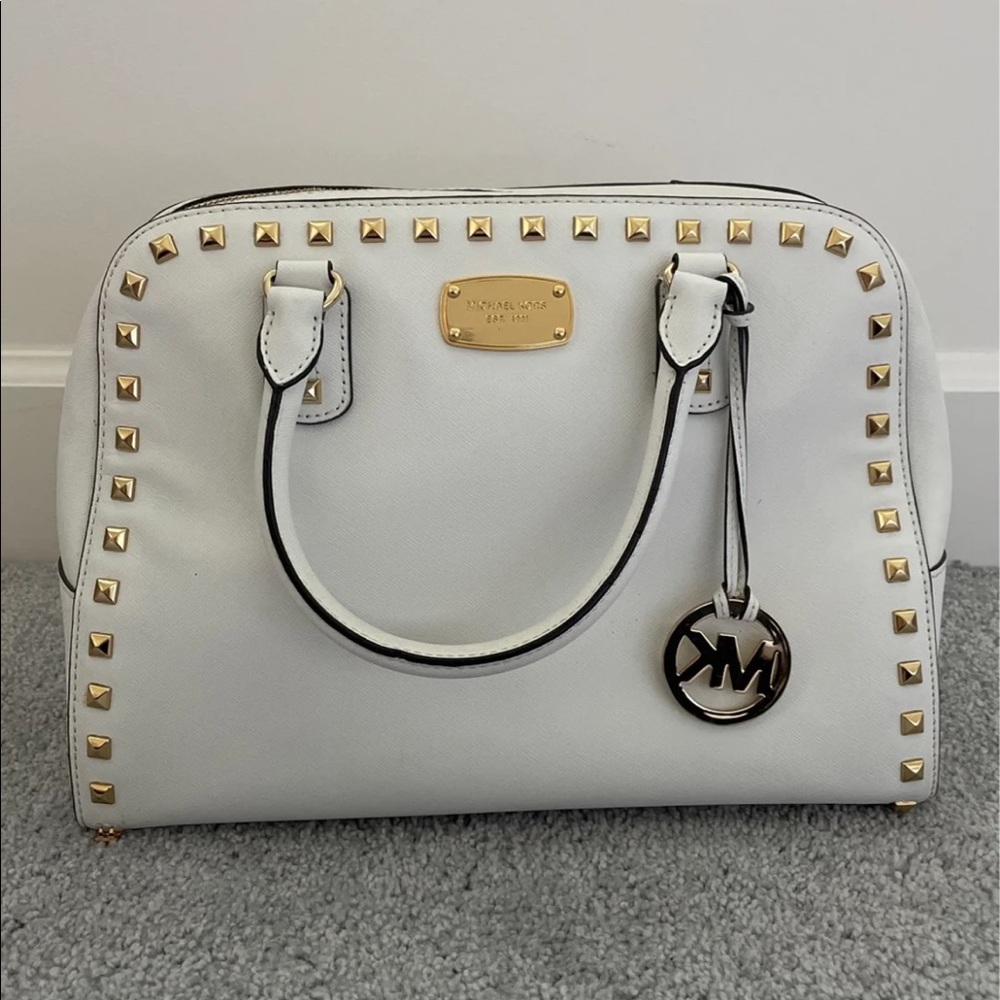 Hard leather Michael kors bag